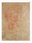 Study of a Head by Michelangelo Buonarroti