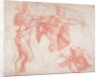 Studies of Male Nudes by Michelangelo (after) Buonarroti