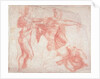 Studies of Male Nudes by Michelangelo (after) Buonarroti