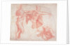 Studies of Male Nudes by Michelangelo (after) Buonarroti