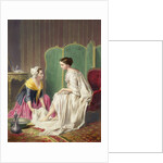Maid Washing her Mistress' Feet by Anonymous Anonymous