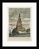 The Marble Watch Tower or Lighthouse Erected by Ptolemy Soter on the Island of Pharos, near the Port of Alexandria by English School