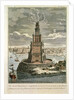 The Marble Watch Tower or Lighthouse Erected by Ptolemy Soter on the Island of Pharos, near the Port of Alexandria by English School