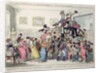 A swarm of English bees hiving in the Imperial Carriage!! - Who would have thought it?? by George Cruikshank