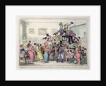 A swarm of English bees hiving in the Imperial Carriage!! - Who would have thought it?? by George Cruikshank