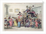 A swarm of English bees hiving in the Imperial Carriage!! - Who would have thought it?? by George Cruikshank
