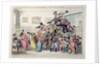 A swarm of English bees hiving in the Imperial Carriage!! - Who would have thought it?? by George Cruikshank