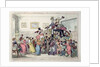 A swarm of English bees hiving in the Imperial Carriage!! - Who would have thought it?? by George Cruikshank