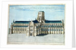 St. Paul's Cathedral before it was destroyed by the Fire of London by Robert Morden