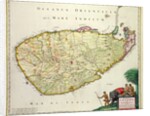 Map of Ceylon according to Nicolas Visscher, c.1626 by Anonymous