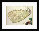 Map of Ceylon according to Nicolas Visscher, c.1626 by Anonymous