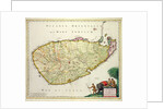 Map of Ceylon according to Nicolas Visscher, c.1626 by Anonymous