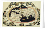 Map of the world, based on descriptions and co-ordinates given in 'Geographia', by Ptolemy by Anonymous