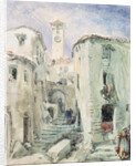 The Old Tower at Cannes, 1870 by William 'Crimea' Simpson