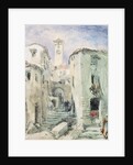 The Old Tower at Cannes, 1870 by William 'Crimea' Simpson