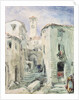 The Old Tower at Cannes, 1870 by William 'Crimea' Simpson
