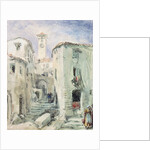 The Old Tower at Cannes, 1870 by William 'Crimea' Simpson