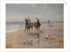 A Ride on the Beach, Dublin by Heywood Hardy