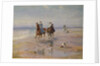 A Ride on the Beach, Dublin by Heywood Hardy