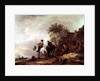 Landscape with Riders by Adriaen Jansz. van Ostade