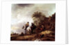 Landscape with Riders by Adriaen Jansz. van Ostade