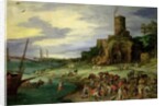Fishermen on the Shore by Jan the Elder Brueghel