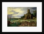 Fishermen on the Shore by Jan the Elder Brueghel