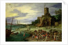 Fishermen on the Shore by Jan the Elder Brueghel