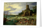 Fishermen on the Shore by Jan the Elder Brueghel