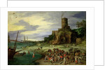 Fishermen on the Shore by Jan the Elder Brueghel