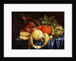 Still Life of Grapes, Oranges and a Peeled Lemon by Jan Pauwel the Elder Gillemans