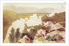Walls of Ancient Samos, Cephalonia, 19th century by Edward Lear
