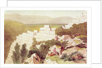 Walls of Ancient Samos, Cephalonia, 19th century by Edward Lear