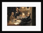 Joseph Hooker, Charles Lyell and Charles Robert Darwin by Evstafieff Evstafieff