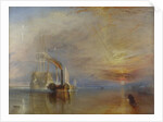 The Fighting Temeraire, 1839 by Joseph Mallord William Turner