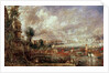 The Opening of Waterloo Bridge, Whitehall Stairs, 18th June 1817 by John Constable