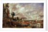 The Opening of Waterloo Bridge, Whitehall Stairs, 18th June 1817 by John Constable