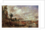 The Opening of Waterloo Bridge, Whitehall Stairs, 18th June 1817 by John Constable