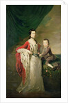 Mary, Countess of Shaftsbury and her Son, Anthony Ashley Cooper by Joseph Highmore