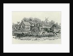 Runaway Cart from 'Land Birds, c. 1797 by Thomas Bewick