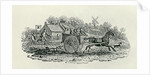 Runaway Cart from 'Land Birds, c. 1797 by Thomas Bewick