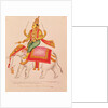 Indra, God of Storms, riding on an elephant, 1820-25 by Indian School