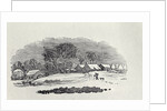 Approaching a Village in the Winter by Thomas Bewick