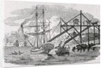 Loading Coal on Cargo Ships from 'History of British Birds and Quadrupeds' by Thomas Bewick