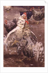 Roosters, 1910 by Ernest Procter