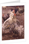 Roosters, 1910 by Ernest Procter