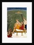 Seventh Incarnation of Vishnu as Rama-Chandra: Rama and Sita Reunited by School Indian