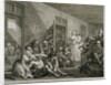 Plate VIII from A Rake's Progress, 1735 by William Hogarth