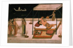 A Mughal prince receiving a lady at night, c.1680-90, Mughal by Unknown