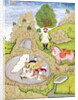 Rustam killing the White Demon by Indian School